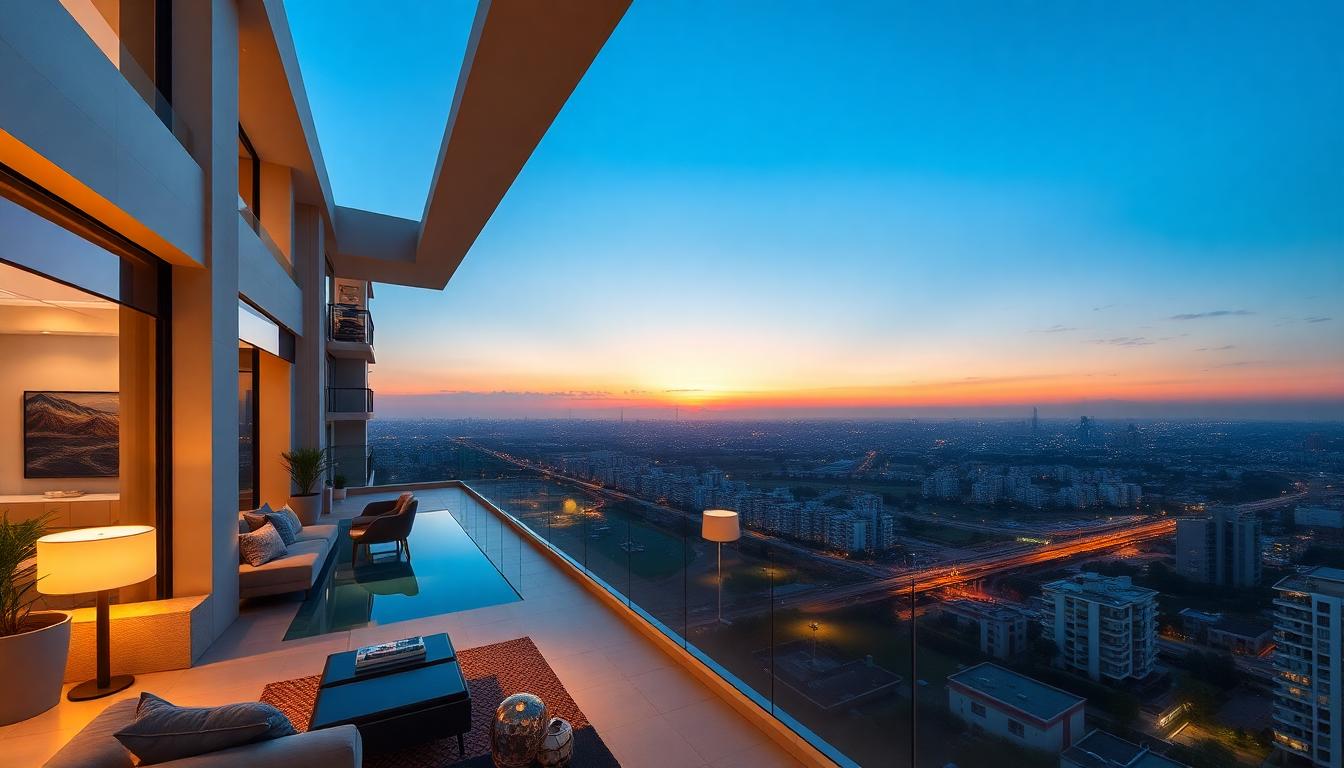 Premium Apartments, residential society, Panoramic view apartments, 5-star amenities, Infinity Heights