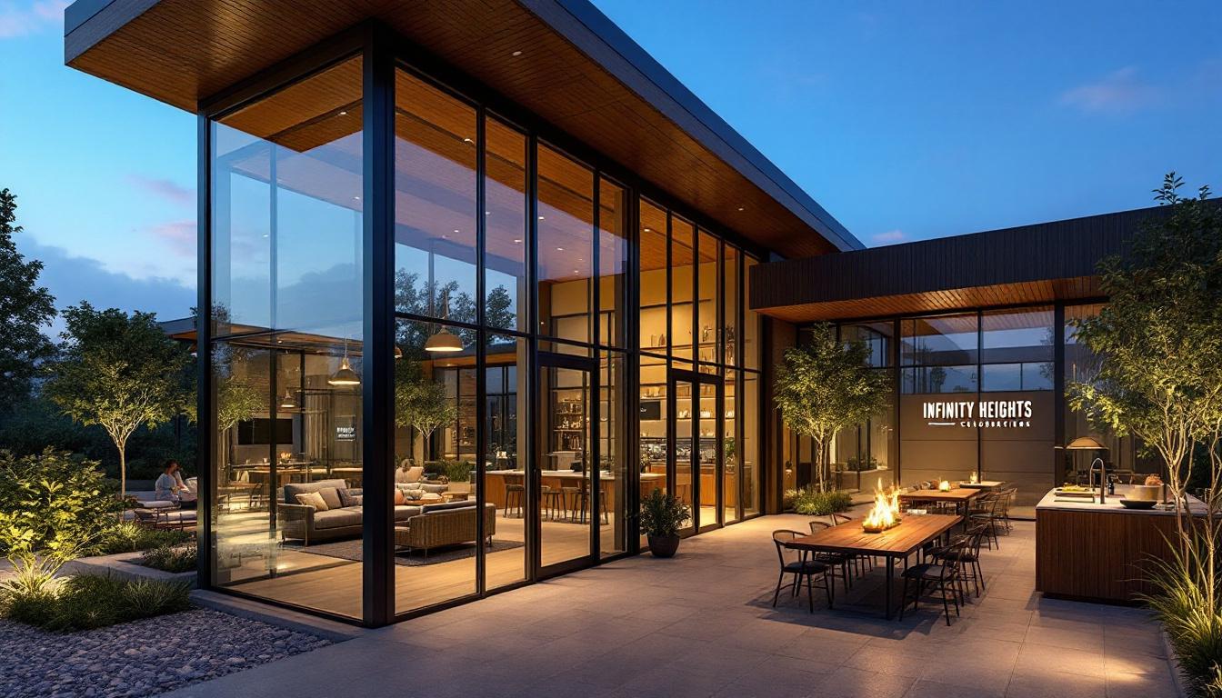 Clubhouse, Luxury Apartments, Infinity Heights Guwahati, Villas, Clubhouse, Green residential projects