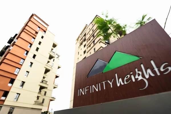 The Architectural Highlight Discover the pinnacle of urban design at Infinity Heights. Rising elegantly against the sky, this project offers the finest flats in Guwahati for those with discerning taste. The property features stunning villas and high-rise towers, all centered around a state-of-the-art Clubhouse with pristine interiors and garden views. Located in the heart of Guwahati, this is where quality construction meets an exclusive lifestyle, ensuring every resident experiences true grandeur.