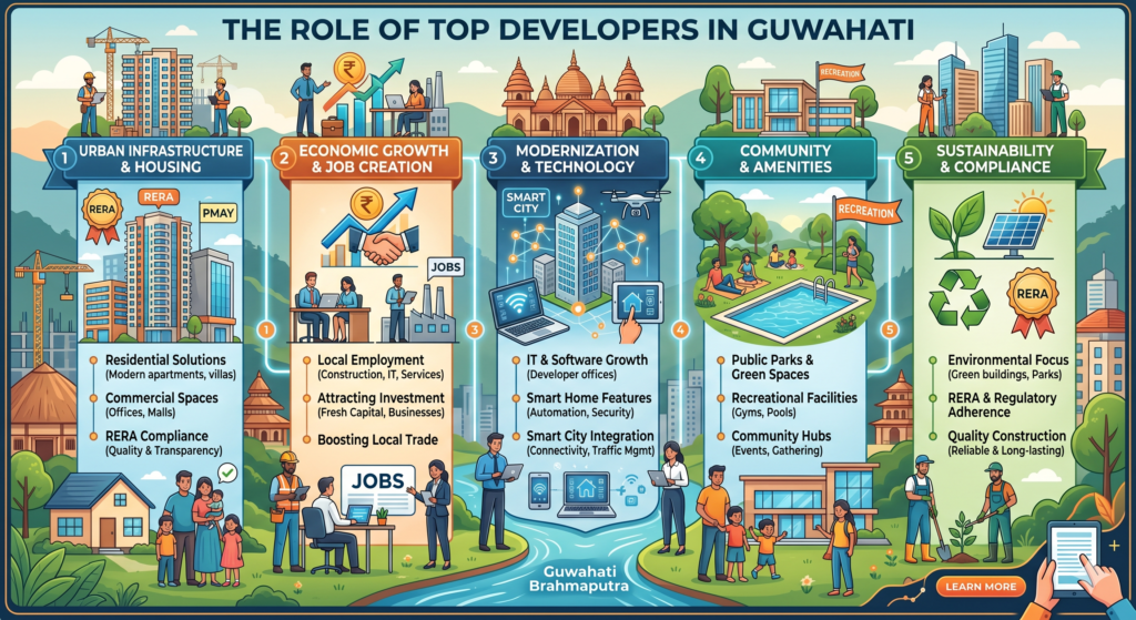 the Role of Top Developers in Guwahati