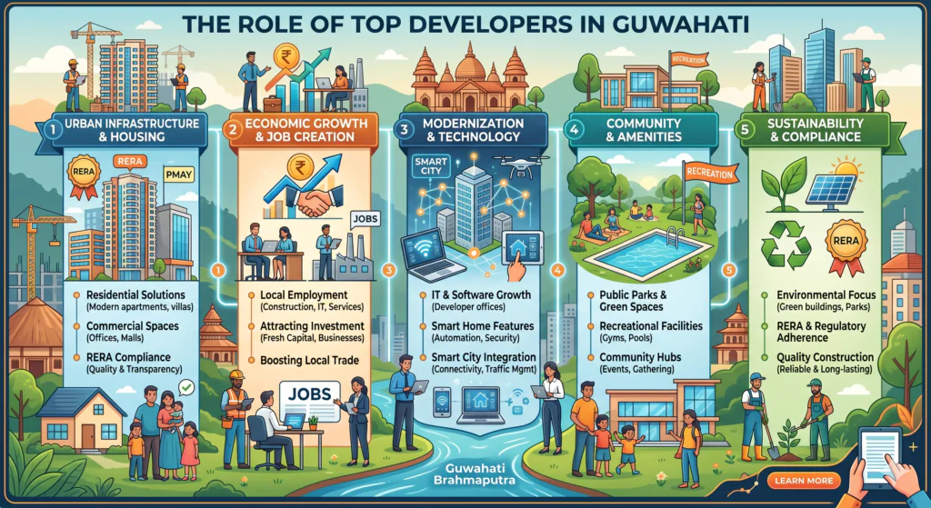 the Role of Top Developers in Guwahati