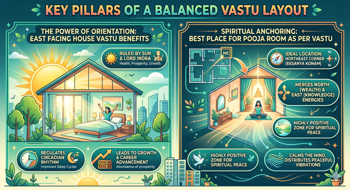 Key Pillars of a Balanced Vastu Layout