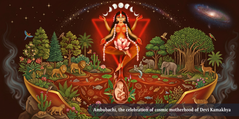 Amabuchi, the celebration of cosmic motherhood of Devi Kamkhaya