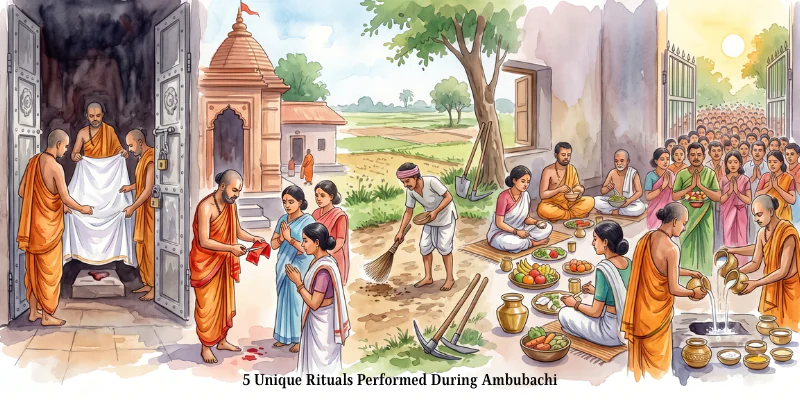 5 Unique Rituals Performed During Ambubachi
