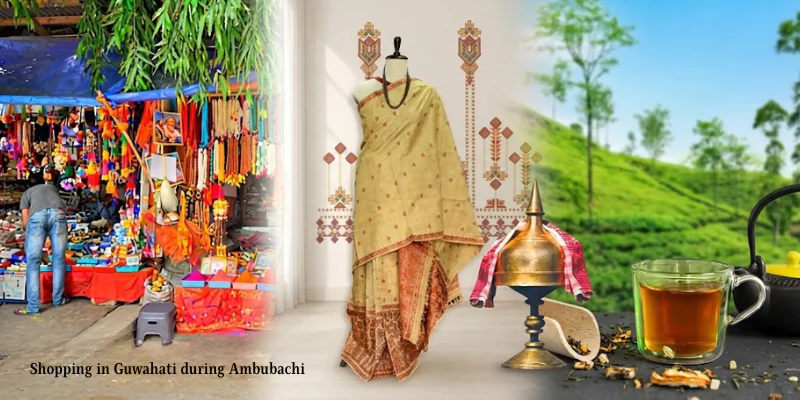 Shopping in Guwahatu during Ambabuchi
